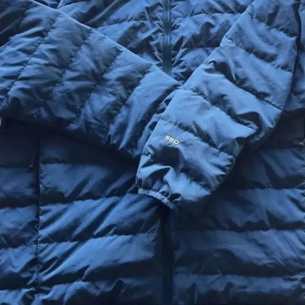 The North Face 550 Men’s Sz XL Bellevue Stretch Down Blue Puffer Jacket - CXN9